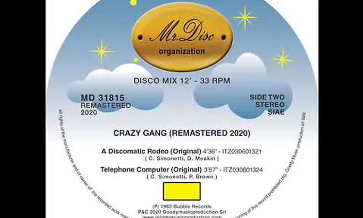 Crazy Gang - A Discomatic Rodeo (Remastered 2020)