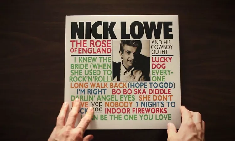 Nick Lowe Unboxing - Nick Lowe and His Cowboy Outfit + The Rose of England