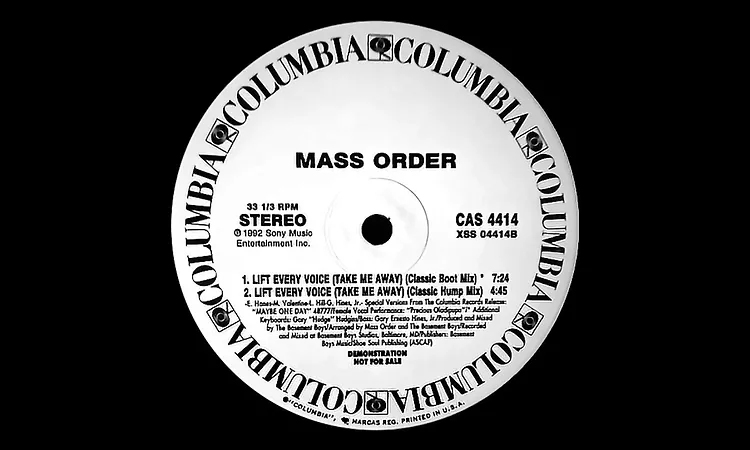Mass Order - Lift Every Voice (Take Me Away) (Classic Boot Mix) MCXRMS