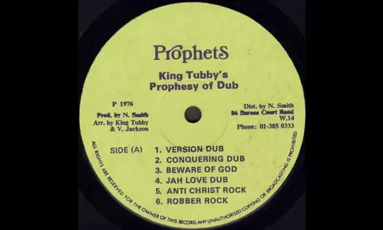 Yabby You ?- King Tubby's Prophesy Of Dub