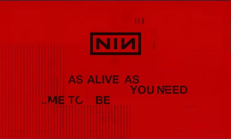 Nine Inch Nails - As Alive As You Need Me To Be (Official Lyric Video)