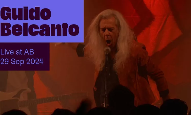 Guido Belcanto Live at AB - Ancienne Belgique