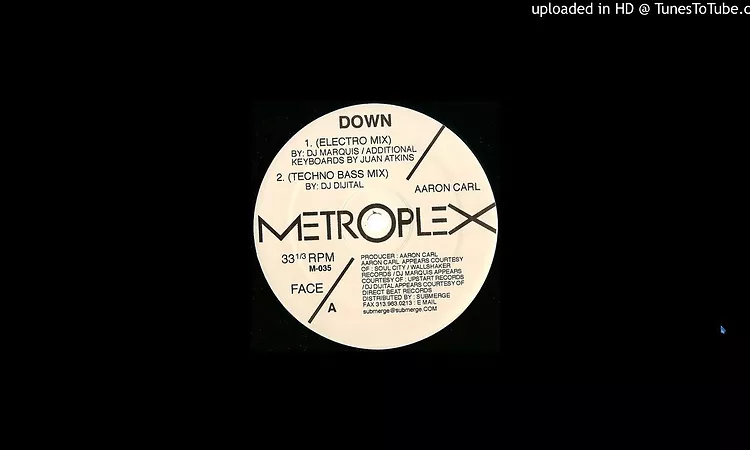 Aaron Carl "Down" - (DJ Marquis Electro Mix)