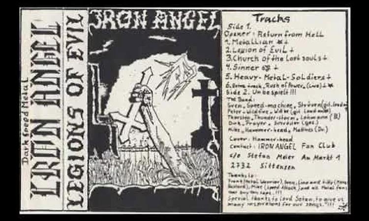 Iron Angel (Germany) - Legions of Evil (Demo) 1984