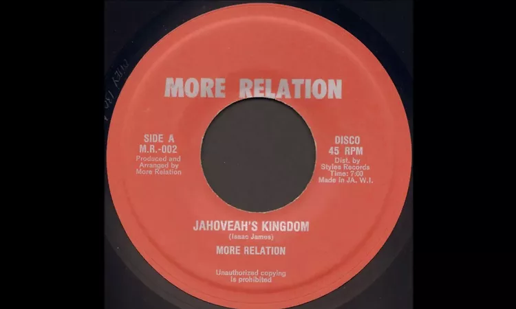 More Relation ?- Jahoveah's Kingdom