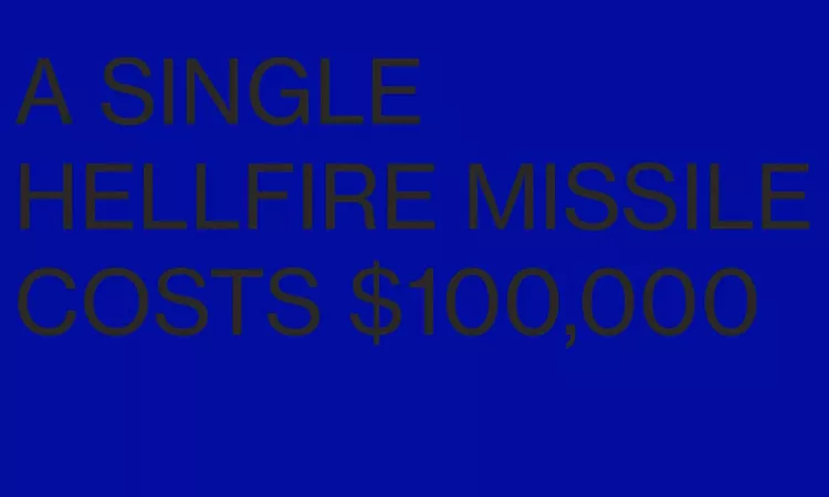 Ben Frost - A Single Hellfire Missile Costs $100,000 (Official Audio)