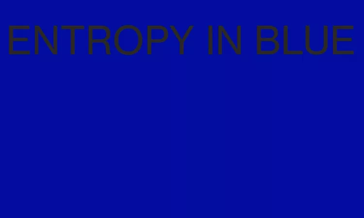 Ben Frost - Entropy In Blue (Official Audio)