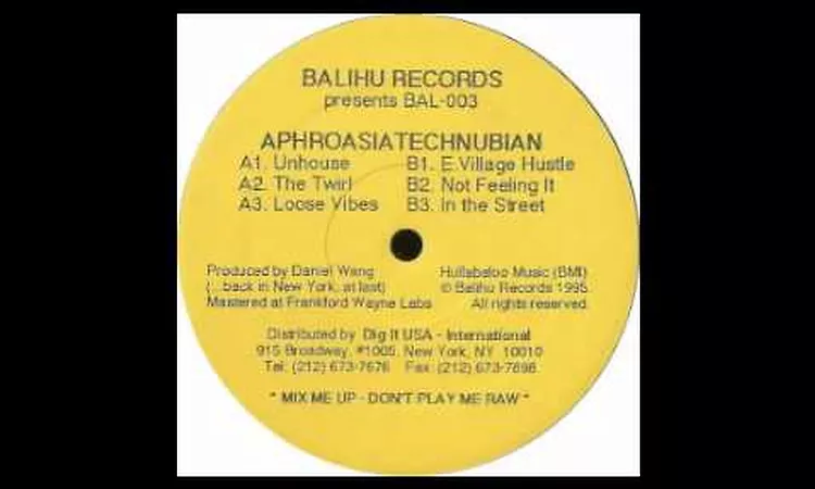 Daniel Wang - Loose Vibes [Balihu, 1995]