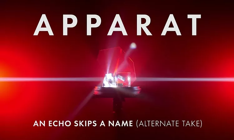 Apparat - An Echo Skips A Name (alternate take)