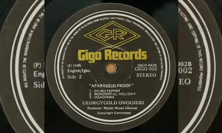 Georgy-Gold Owoghiri - Wonderful Holiday 1988