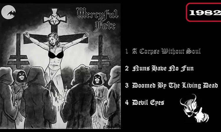 Mercyful Fate - Mercyful Fate (1982) EP, Nuns Have No Fun, Heavy Metal from Denmark, King Diamond