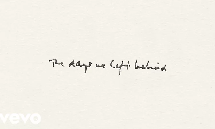 Paul McCartney - Days We Left Behind (Lyric Video)
