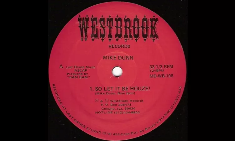 Mike Dunn - So Let It Be Houze! [MD-WB-106]