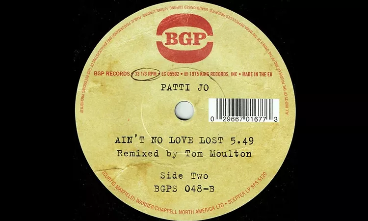 Patti Jo - Ain't No Love Lost  (12" Remixed By Tom Moulton)