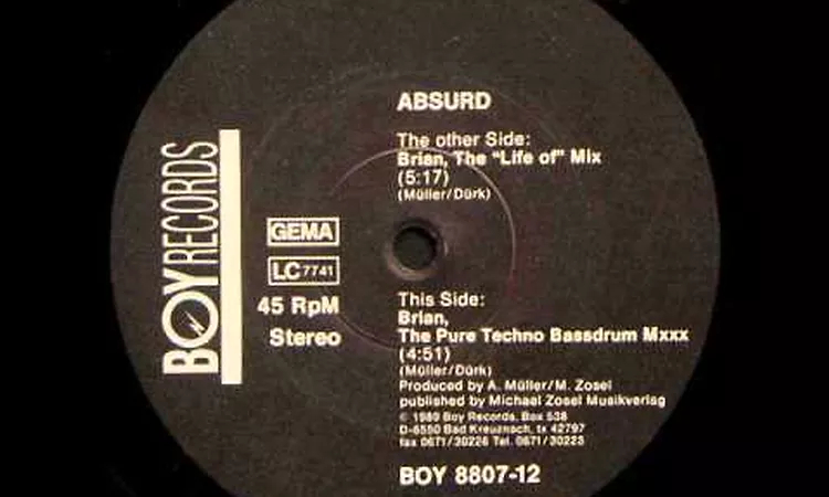 ABSURD Brian (The Pure Techno Bassdrum Mxxx)