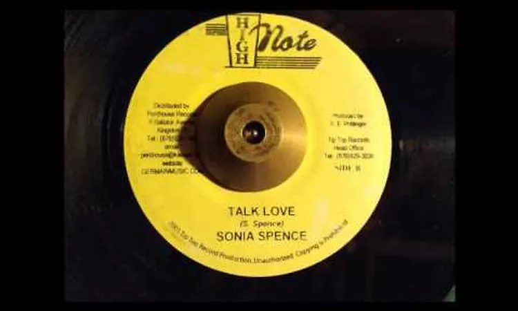 Sonia Spence - Talk  Love