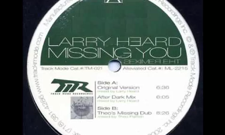 Larry Heard Missing you