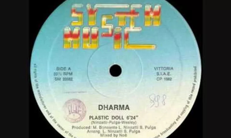 Dharma - Plastic Doll. Original 1982