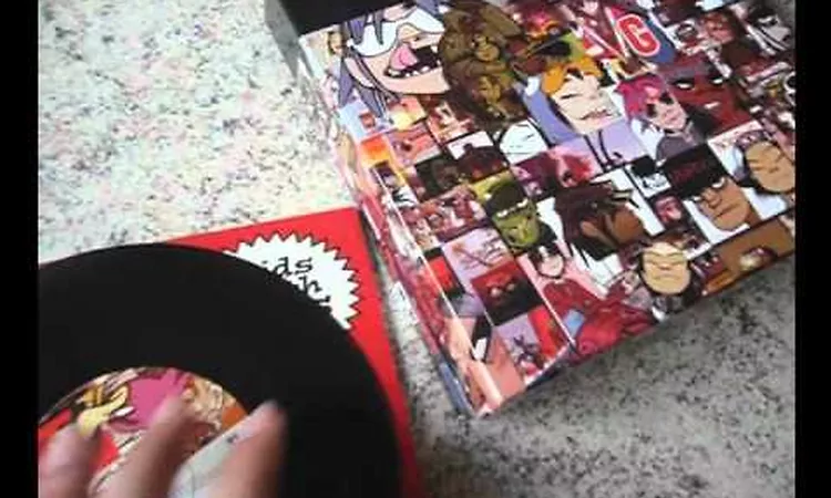 Unboxing Gorillaz The Singles Collection Ltd 7 Box Set