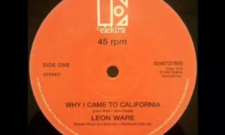 Leon Ware - That's Why I Came To California