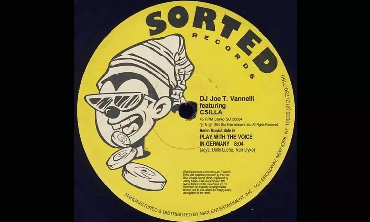 Joe T. Vanelli Feat. Csilla ?? Play With The Voice In Germany (Paul van Dyk Mix) - 1994