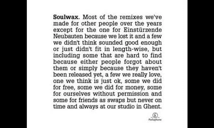 DJ Shadow - SIx Days (Soulwax remix)