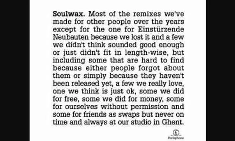 Human Resource Vs 808 State - Dominator (Soulwax Edit)