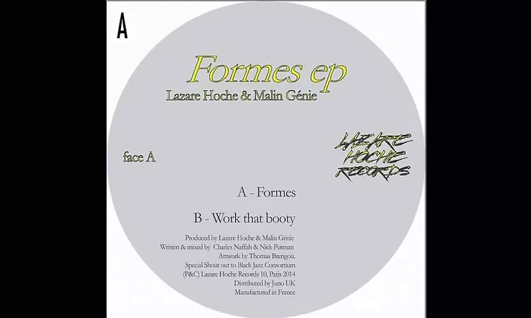 Lazare Hoche & Malin G?nie - Formes (LHR10)