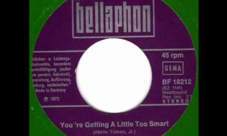 DETROIT EMERALDS You're getting a little too smart  70s Soul Breaks
