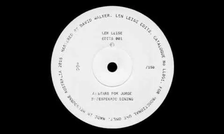 Len Leise - Desperado Dining (Len Leise Edit)
