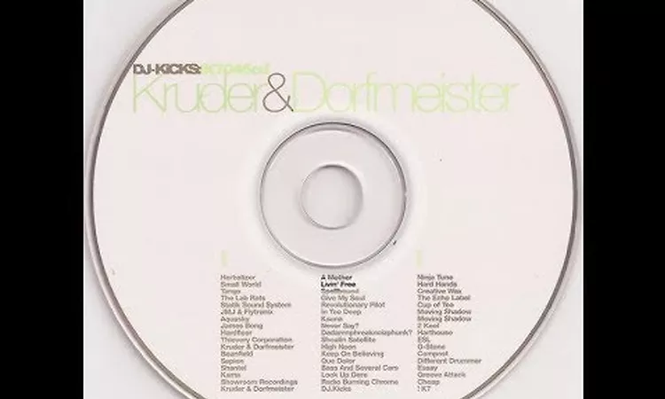 Kruder & Dorfmeister - DJ Kicks Studio !K7 046 CD