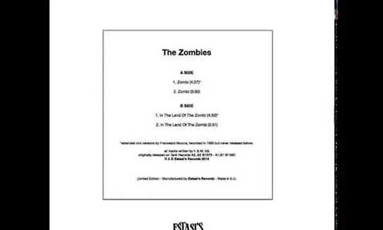 The Zombies - In The Land Of The Zombi (Francesco Moccia Extended Mix Version)