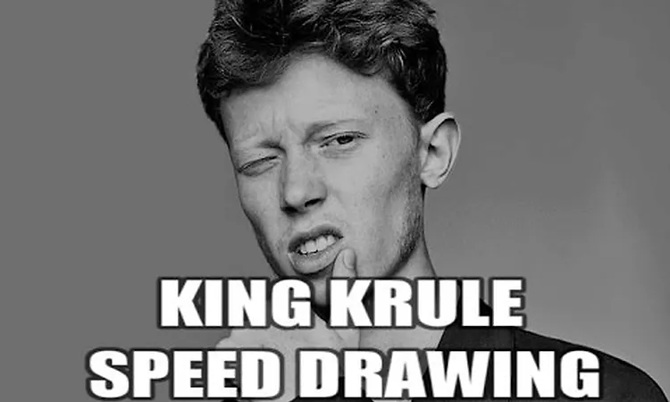 King Krule (Archy Marshall) Speed Drawing