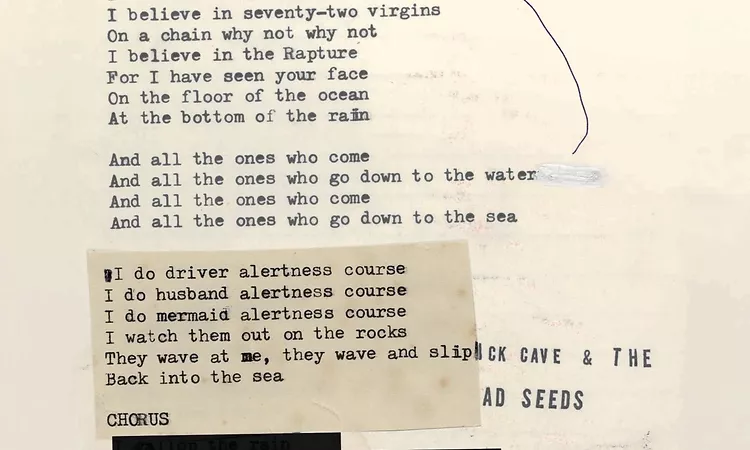 Nick Cave & The Bad Seeds - Mermaids (Lyric Video)