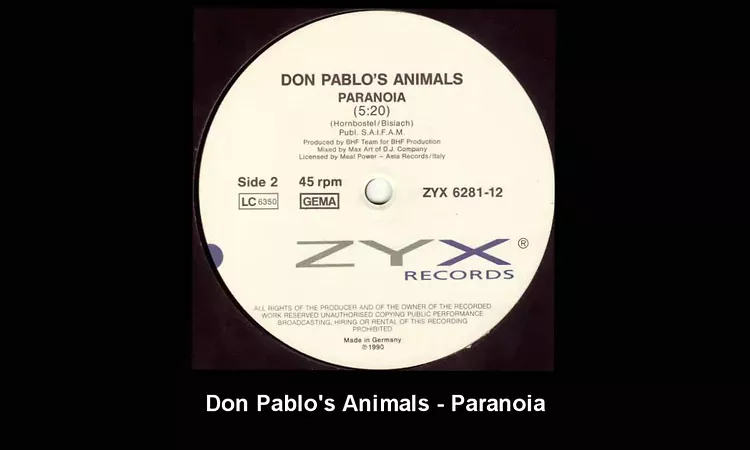 Don Pablo's Animals - Paranoia