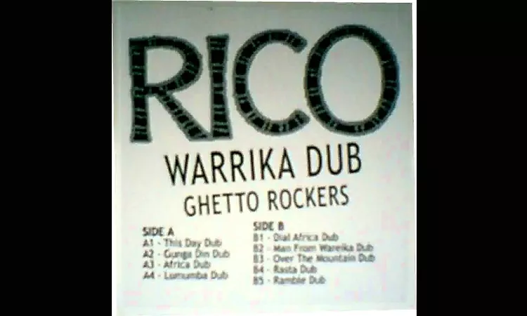 Rico Dial Africa Dub + Rasta Dub