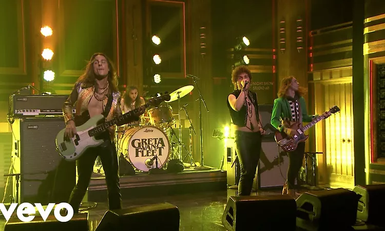 Greta Van Fleet When The Curtain Falls (Live On The Tonight Show Starring Jimmy Fallon)