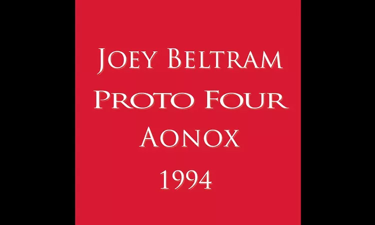 Joey Beltram ? Proto Four ? Aonox 2LP (1994) Track 11