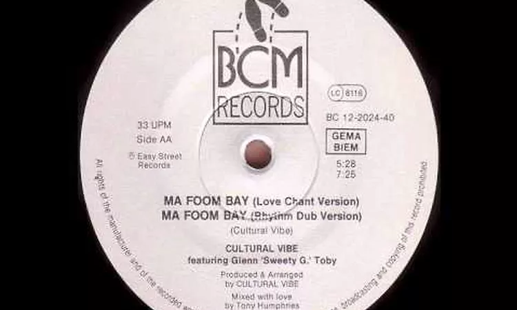 Cultural Vibe - Ma Foom Bay [Rhythm Dub Version]