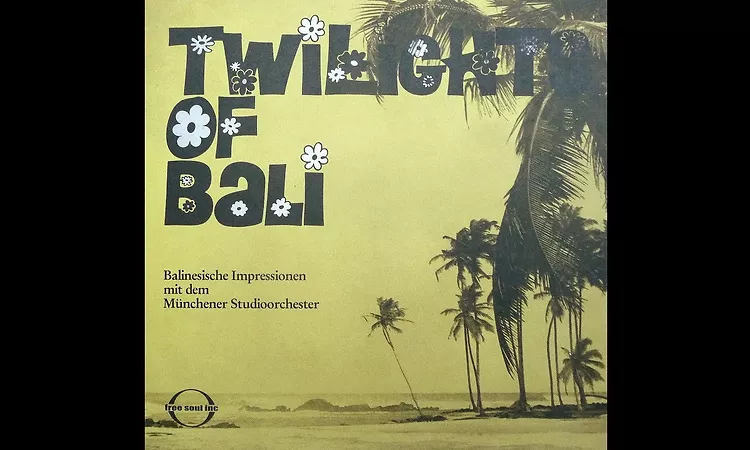 M?NCHNER STUDIOORCHESTER Twilights of Bali LP Medley