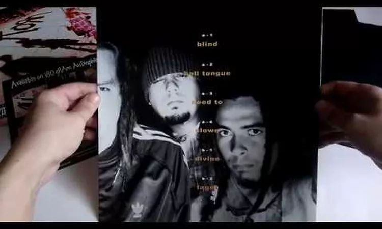 ?????? ?78. Korn ?? Korn(Vinyl, LP, Album, Limited Edition, Numbered, Red & Black Marbled, 180g)