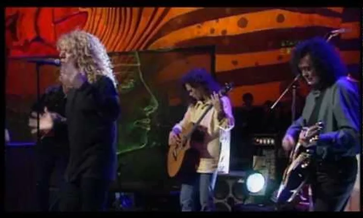 Robert Plant & Jimmy Page 'Gallows Pole' - Jools Holland Show 1994 BBC