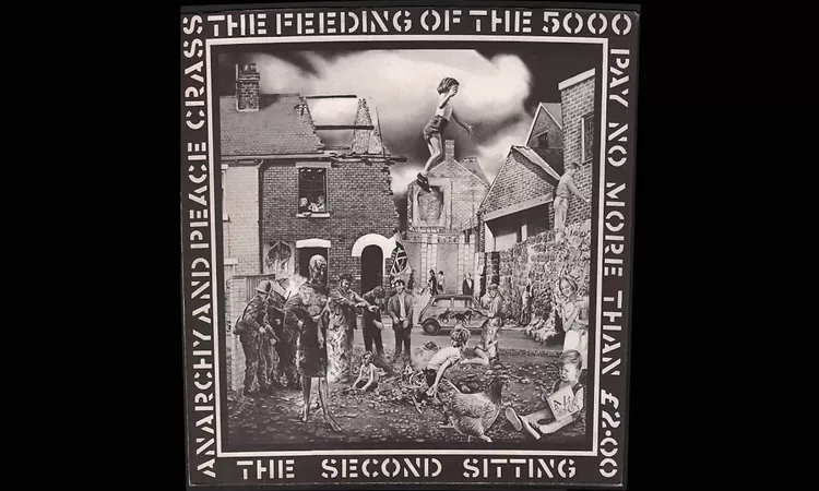 Crass - The Feeding Of The Five Thousand (The Second Sitting) full 12? EP