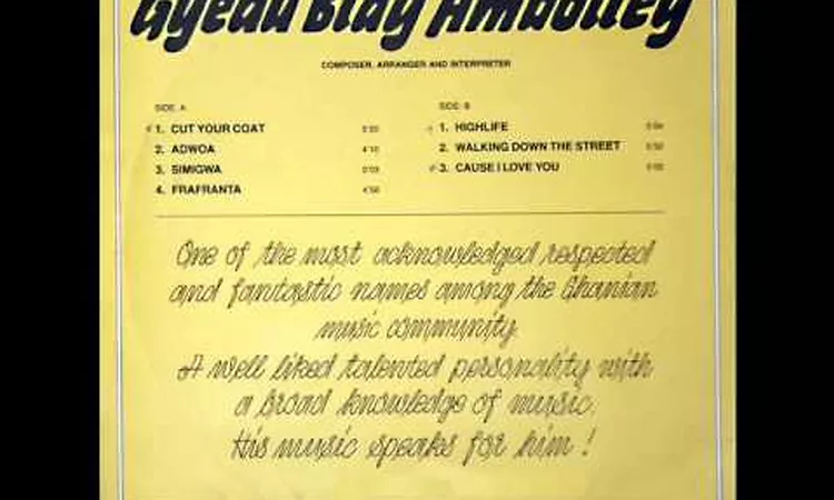 GYEDU BLAY AMBOLLEY - Highlife 1985