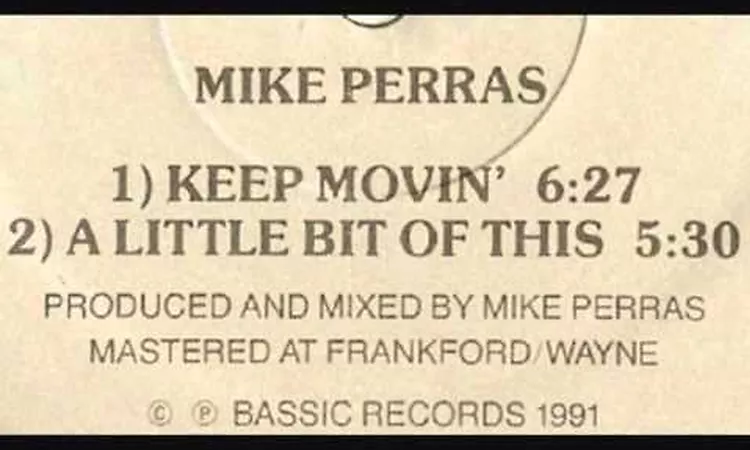 Mike Perras - A Little Bit of This - 1991