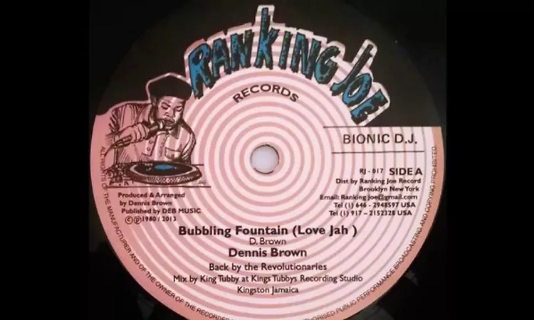 DENNIS BROWN - Bubbling Fountain (Love Jah) [1980]