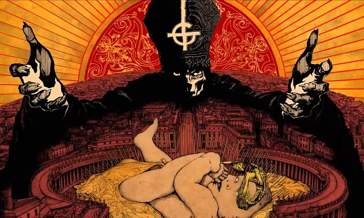 Ghost - Monstrance Clock