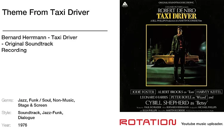 Bernard Herrmann - Theme From Taxi Driver