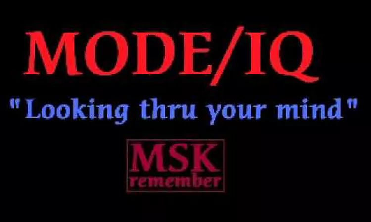 Mode-IQ - Looking Thru Your Mind 1984 Modern Mode Music
