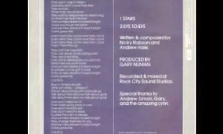 Eye To Eye - Nick Robson ( Produced by Gary Numan )